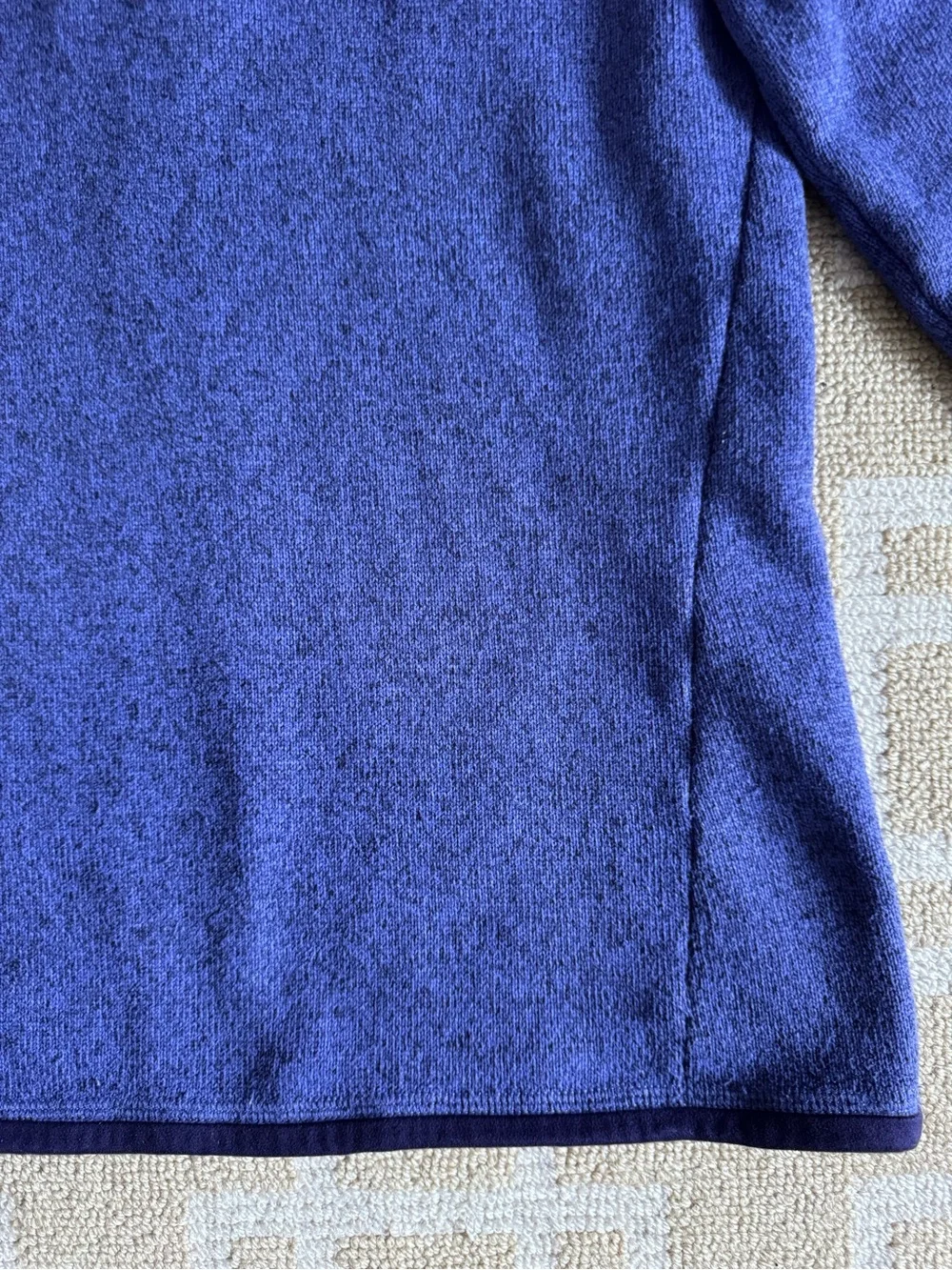 Patagonia Better Sweater 1/4 Zip Fleece Pullover Purple Medium - Picture 11 of 12